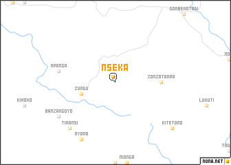 map of Nseka