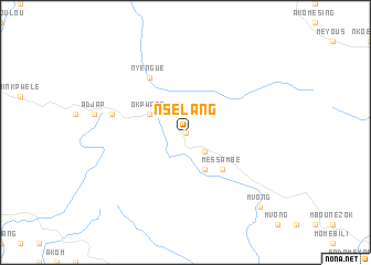 map of Nsélang