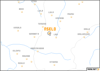 map of Nselo