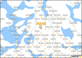 map of Nsema
