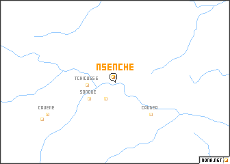 map of Nsenche