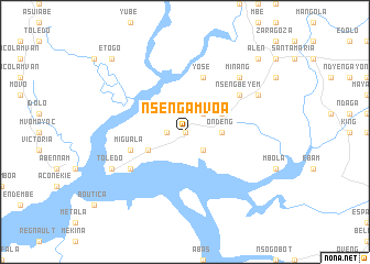 map of Nsengamvoa