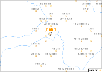 map of Nsen