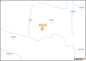 map of Nser