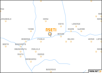 map of Nseti