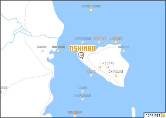 map of Nshimba