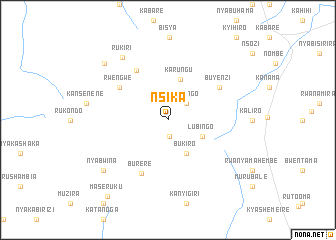 map of Nsika