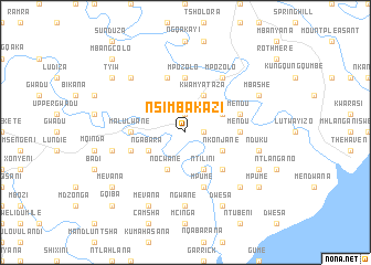 map of Nsimbakazi