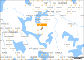 map of Nsimbi