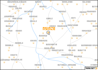 map of Nsinze