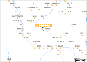 map of Nsoagono