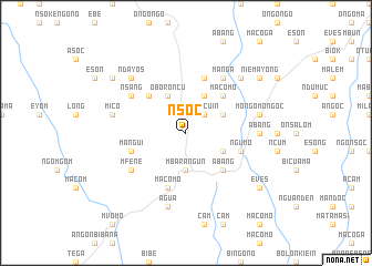 map of Nsoc