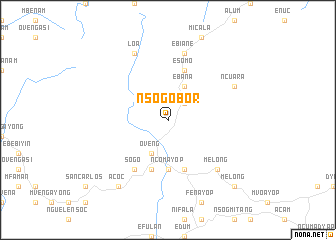 map of Nsogobor