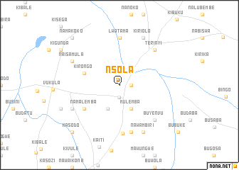 map of Nsola