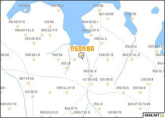 map of Nsomba