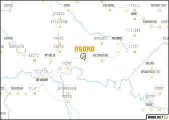 map of Nsomo