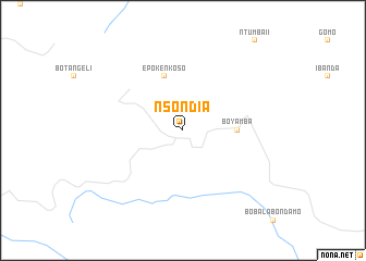 map of Nsondia