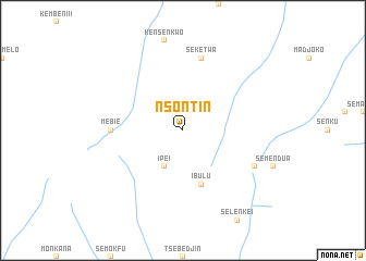 map of Nsontin