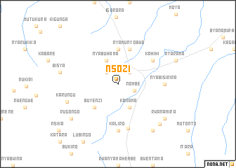 map of Nsozi