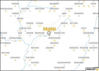 map of Nsuasi