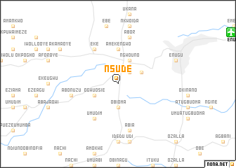 map of Nsude