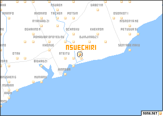 map of Nsuechiri