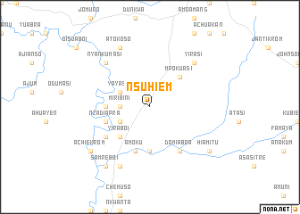 map of Nsuhiem