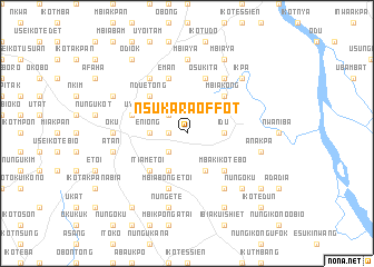 map of Nsukara Offot