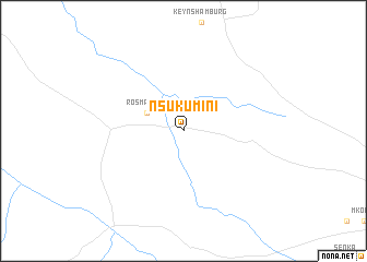 map of Nsukumini