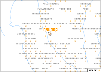 map of Nsunga