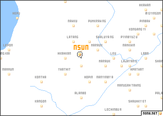 map of Nsun