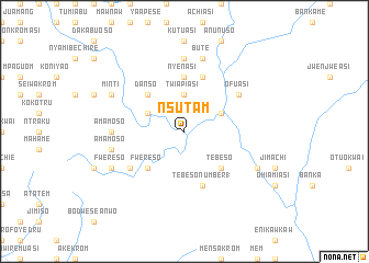 map of Nsutam