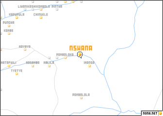 map of Nswana