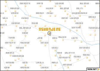 map of Nswanjere