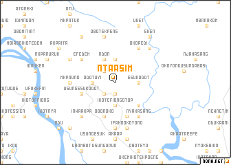 map of Nta Asim