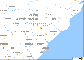 map of Ntabangcuka