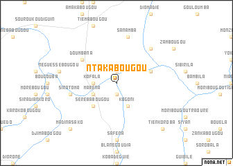 map of Ntakabougou