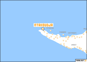map of Ntakoudja