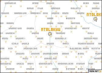 map of Ntalakwu