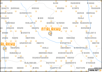 map of Ntalakwu