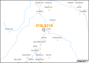 map of Ntalazya