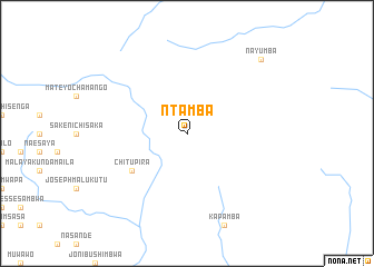 map of Ntamba