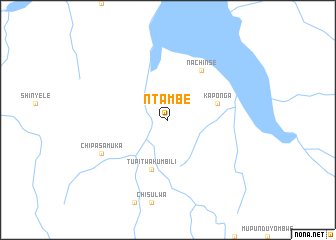 map of Ntambe