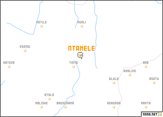 map of Ntamele