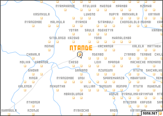 map of Ntande