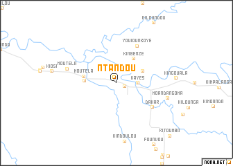 map of Ntandou