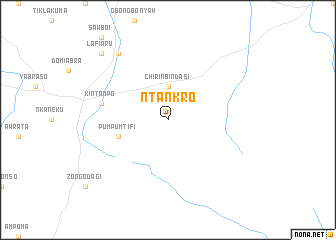 map of Ntankro