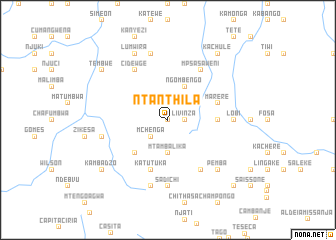 map of Ntanthila