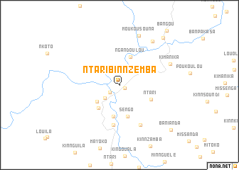 map of Ntari Binnzèmba