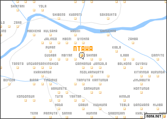 map of Ntawa